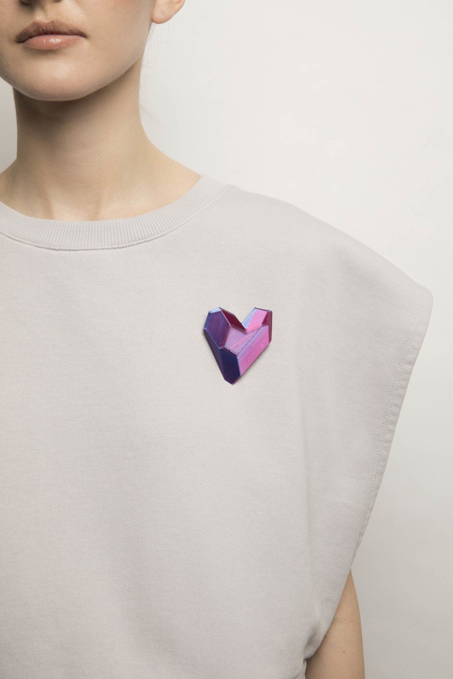 Collectable Heart Brooches (S) - 3D Lab