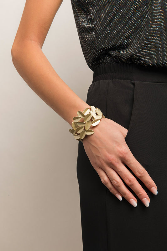 Leaves Bracelet (Metallic)