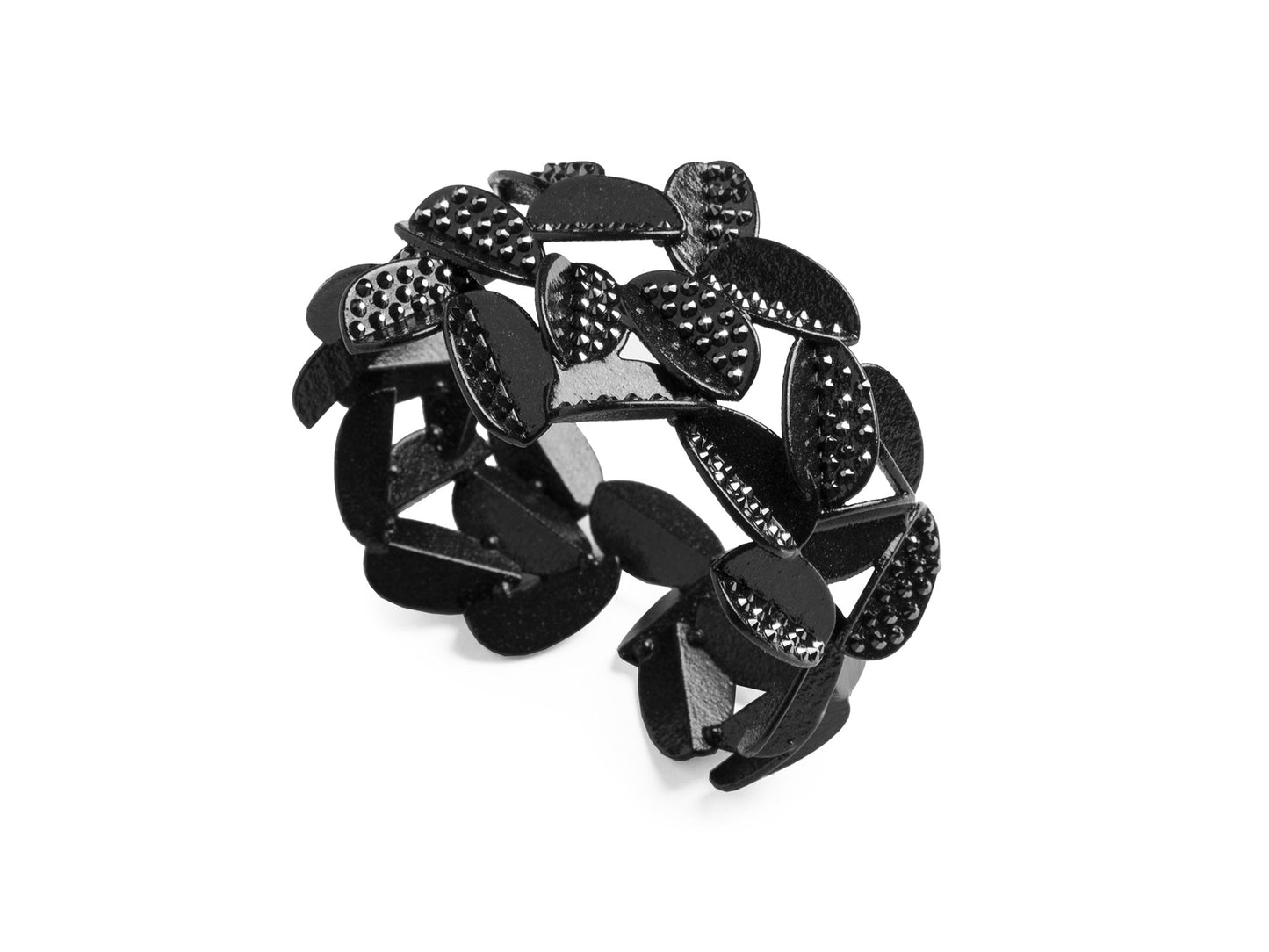 Crystal Leaves Bracelet