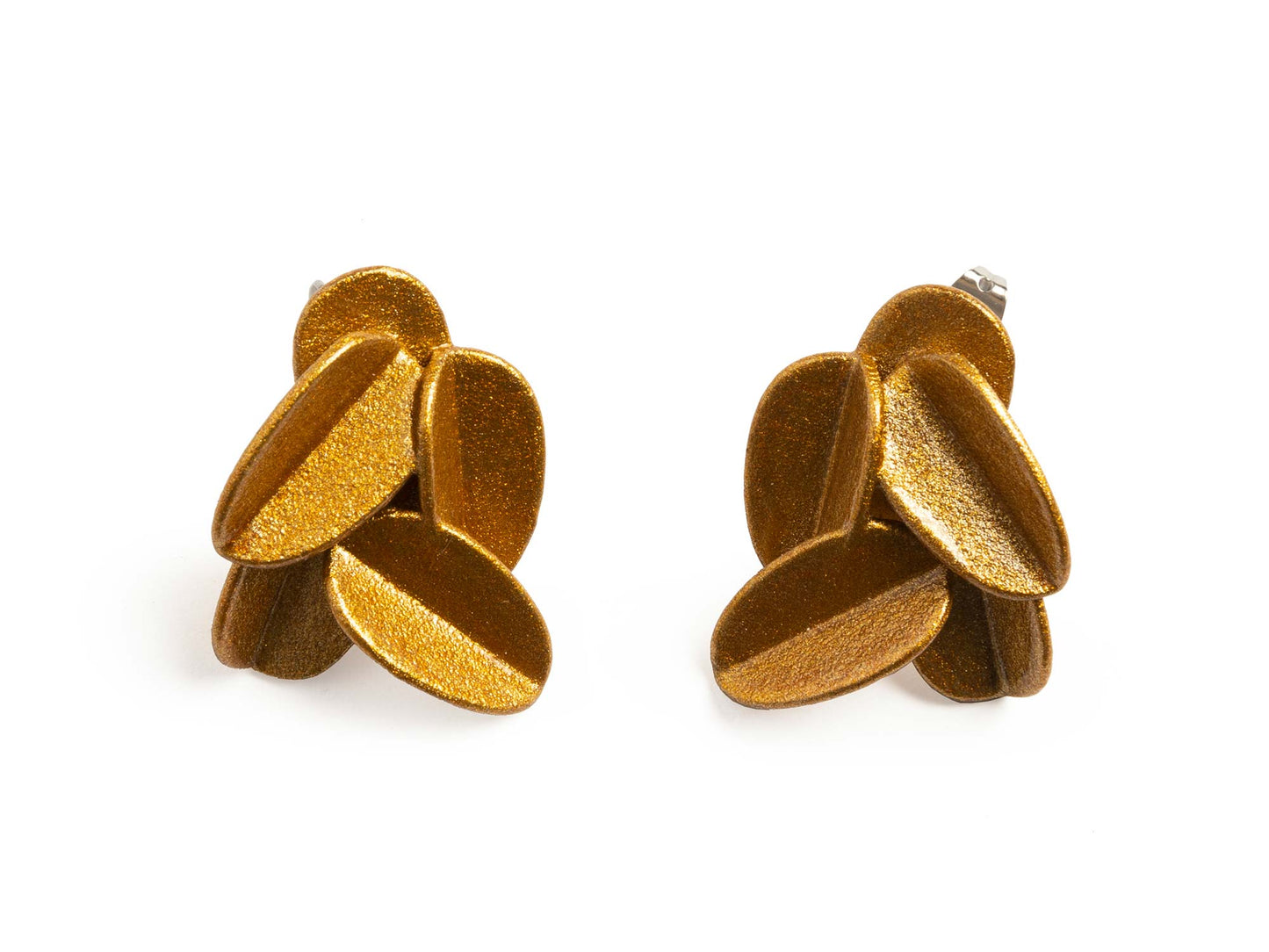 Leaves Earrings 1 (Metallic)