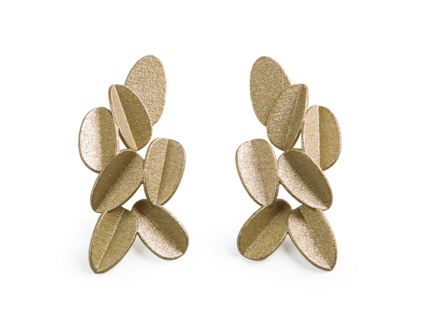 Leaves Earrings 2 (Metallic)