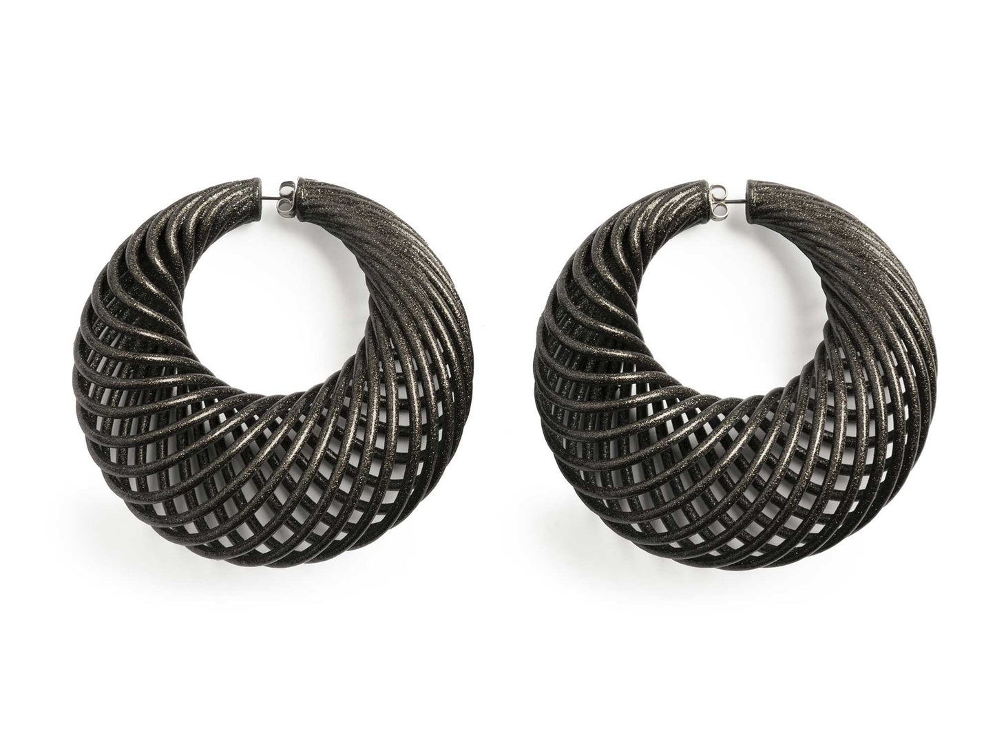 Memento Earrings 3 (Metallic)