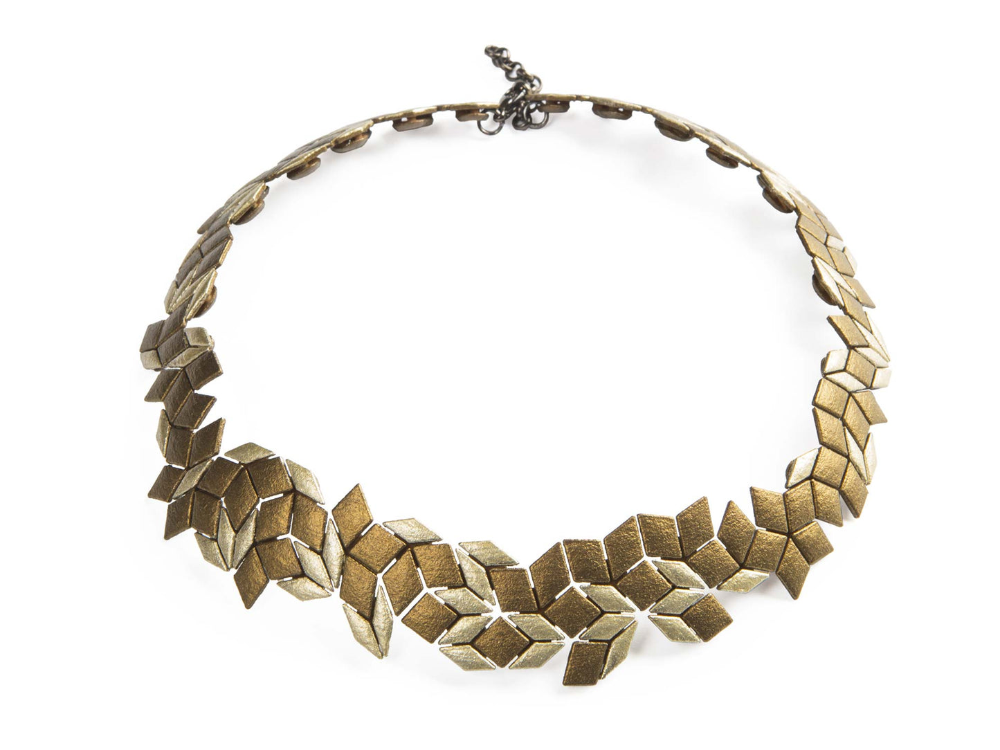Penrose Necklace (Metallic Duo )