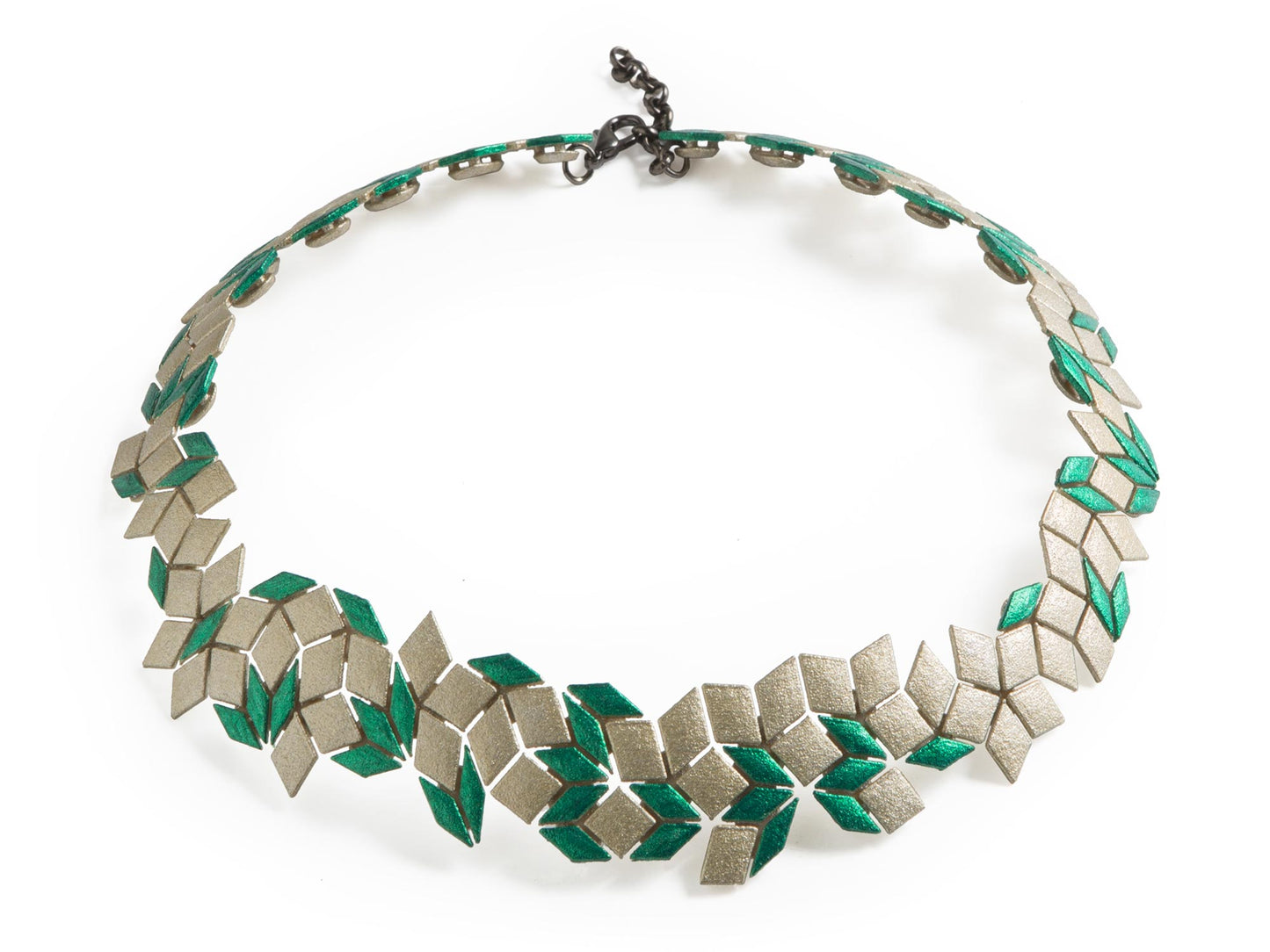 Penrose Necklace (Metallic Duo )