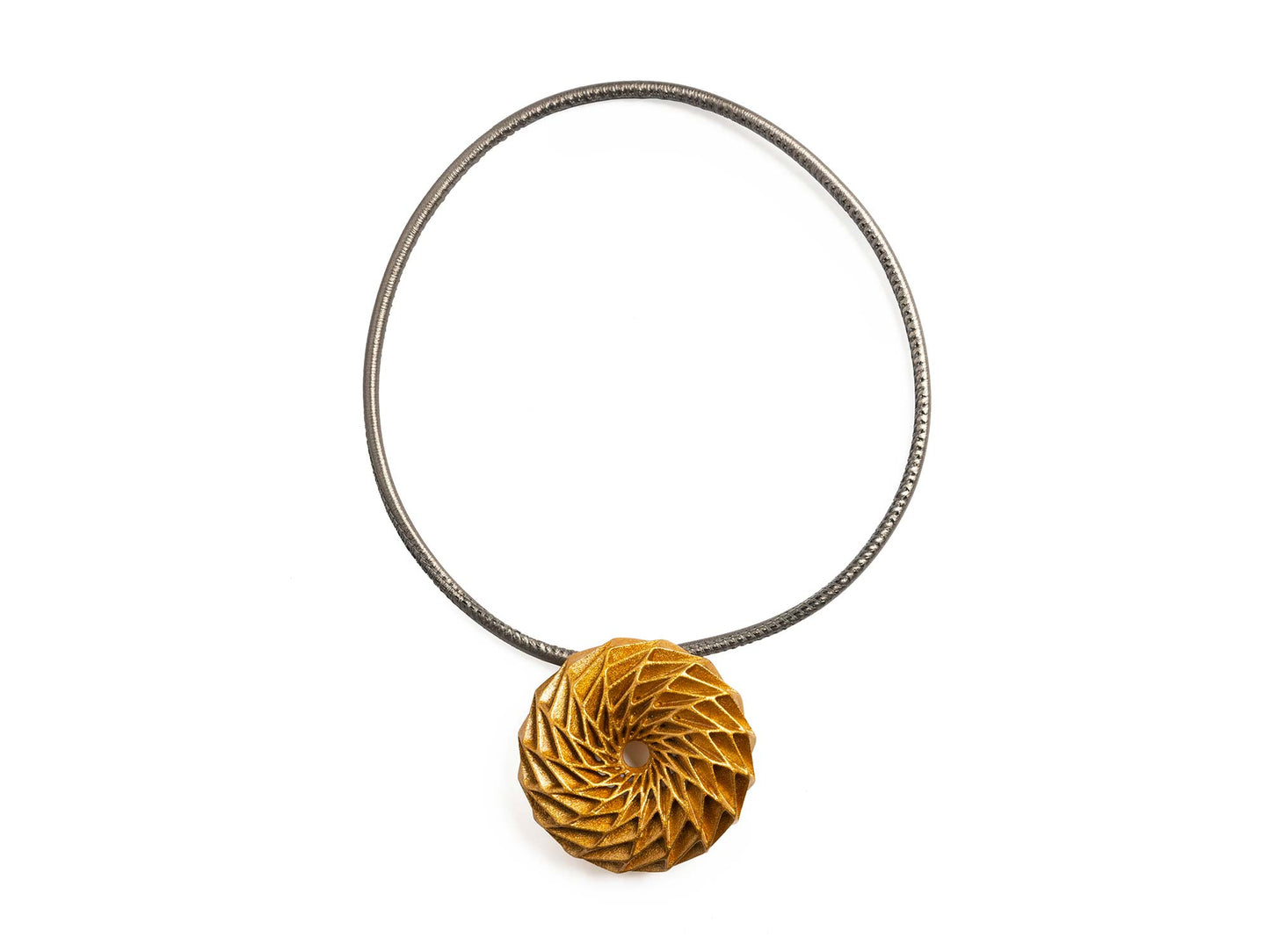 Vertigo Necklace (Metallic)